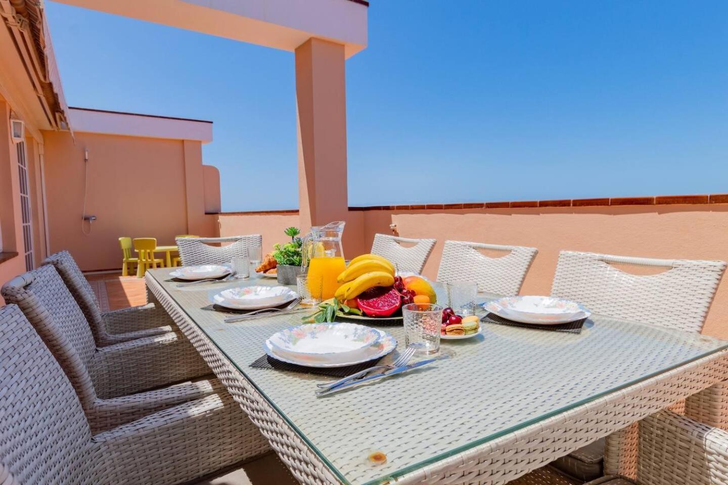 Penthouse Apt With Jacuzzi By Dream Homes Tenerife Puerto de Santiago  Bagian luar foto