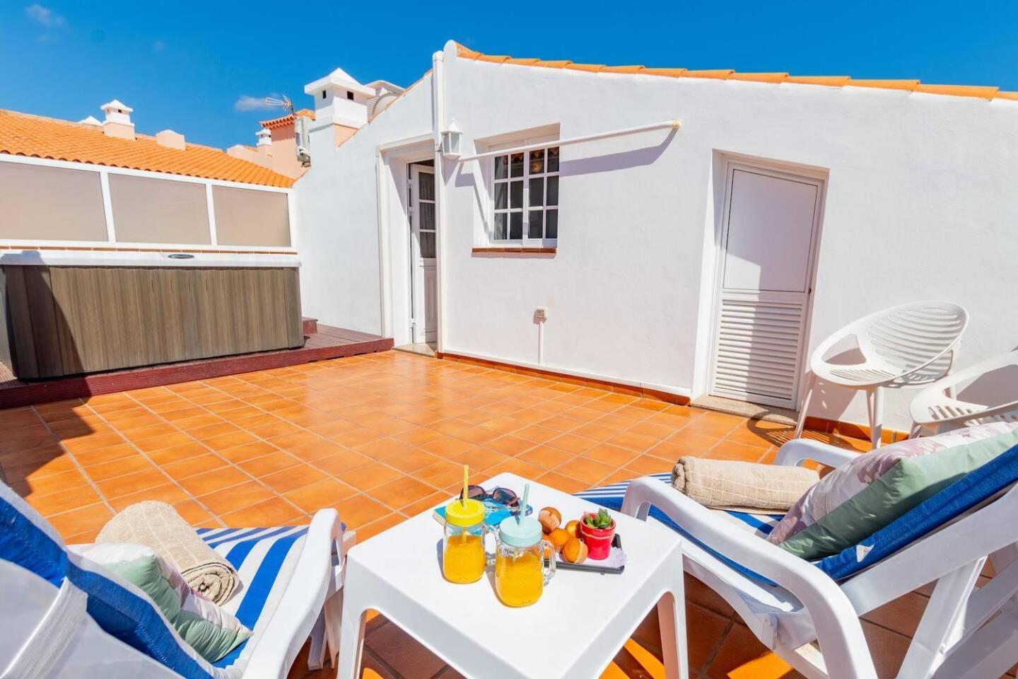 Penthouse Apt With Jacuzzi By Dream Homes Tenerife Puerto de Santiago  Bagian luar foto