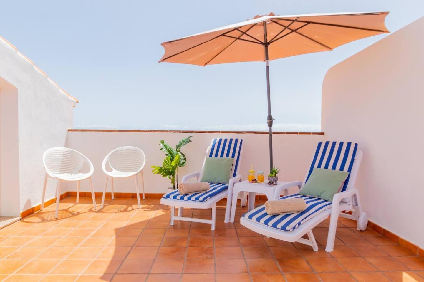 Penthouse Apt With Jacuzzi By Dream Homes Tenerife Puerto de Santiago  Bagian luar foto