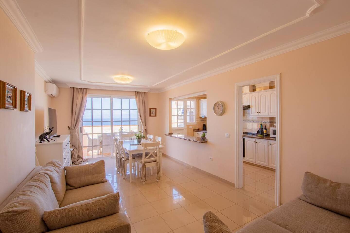 Penthouse Apt With Jacuzzi By Dream Homes Tenerife Puerto de Santiago  Bagian luar foto